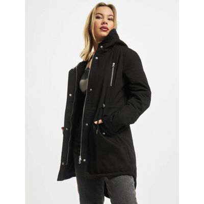 funktionale URBAN CLASSICS Damen Jacke Stretch Kapuze 240 g/m² mit Baumwolle Schwarz - weiblich - Size: L funktionale URBAN CLASSICS Damen Jacke Stretch Kapuze 240 g/m² mit Baumwolle Schwarz - weiblich - Size: L