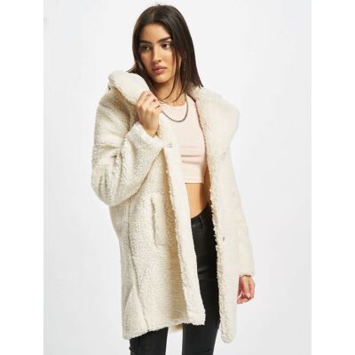 schlichte URBAN CLASSICS Damen Jacke Kordelzug 350 g/m² Ecru-Weiß - weiblich - Size: L schlichte URBAN CLASSICS Damen Jacke Kordelzug 350 g/m² Ecru-Weiß - weiblich - Size: L