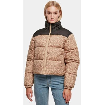 stylische Urban Classics Damen Jacke Reißverschluss Taschen 78 g/m² Beige/Schwarz - weiblich - Size: 3XL stylische Urban Classics Damen Jacke Reißverschluss Taschen 78 g/m² Beige/Schwarz - weiblich - Size: 3XL