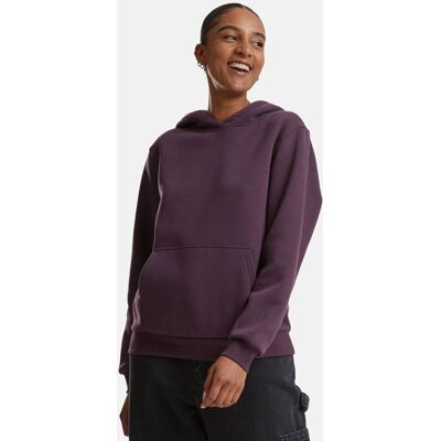 bequemer Urban Classics Damen Hoodie Rippbündchen Kapuze 330 g/m² mit Baumwolle Violett - weiblich - Size: S bequemer Urban Classics Damen Hoodie Rippbündchen Kapuze 330 g/m² mit Baumwolle Violett - weiblich - Size: S