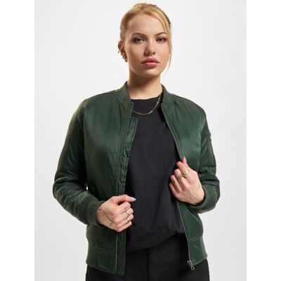 schlichte Urban Classics Damen Jacke 108 g/m² Khaki - weiblich - Size: M schlichte Urban Classics Damen Jacke 108 g/m² Khaki - weiblich - Size: M