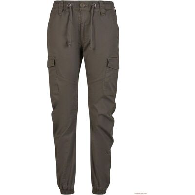moderne Brandit Damen Melina Cargo Hose Oliv - weiblich - Size: XL moderne Brandit Damen Melina Cargo Hose Oliv - weiblich - Size: XL