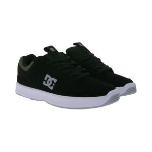 DC Shoes LYNXS ZERO Echtleder-Sneaker mit Logo City-Schuhe ADYS100615 Schwarz - Unisex - Size: 40 1/2