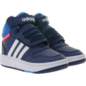adidas Hoops Mid 3.0 AC Kinder Turnschuhe Retro Kleinkinder-Sneaker für Mädchen und Jungen Baby-Schuhe GW0406 Dunkelblau - neutral - Size: 22 adidas Hoops Mid 3.0 AC Kinder Turnschuhe Retro Kleinkinder-Sneaker für Mädchen und Jungen Baby-Schuhe GW0406 Dunkelblau - neutral - Size: 22