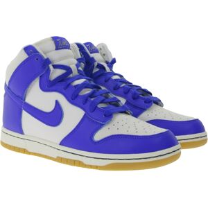 NIKE Dunk High Herren Sneaker Echtleder-Schuhe im Retro-Design FV6612-001 Blau/Weiß - männlich - Size: 42 NIKE Dunk High Herren Sneaker Echtleder-Schuhe im Retro-Design FV6612-001 Blau/Weiß - männlich - Size: 42