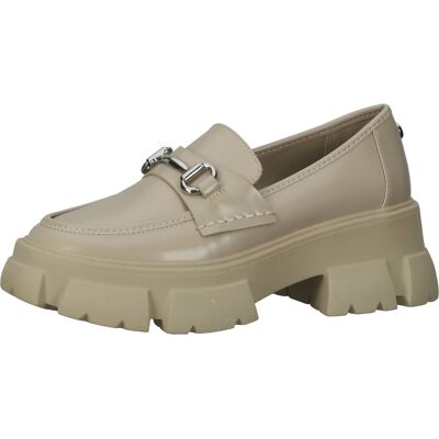 STEVE MADDEN Trifecta Plateau-Schuhe Retro Loafer Halbschuhe SM11001855-02002-166 Beige - weiblich - Size: 41 STEVE MADDEN Trifecta Plateau-Schuhe Retro Loafer Halbschuhe SM11001855-02002-166 Beige - weiblich - Size: 41