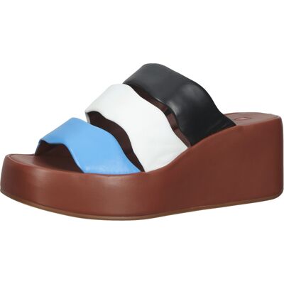 högl Damen Pantoletten Echtleder Plateau-Schuhe Sommer-Schuhe 3-10 2520 3999 Braun/Bunt - weiblich - Size: 41 1/2 högl Damen Pantoletten Echtleder Plateau-Schuhe Sommer-Schuhe 3-10 2520 3999 Braun/Bunt - weiblich - Size: 41 1/2
