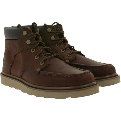 CATERPILLAR Byron Herren Stiefel aus Vollnarbenleder Winter-Boots mit Knöchelpolster P723602 Braun - männlich - Size: 40 CATERPILLAR Byron Herren Stiefel aus Vollnarbenleder Winter-Boots mit Knöchelpolster P723602 Braun - männlich - Size: 40