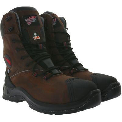RED WING SHOES PetroKing S3 Sicherheits-Schuhe mit TredMax-Sohle und ForceGuard-System Arbeits-Stiefel Factory Second Schnür-Boots 3287 Braun/Schwarz - weiblich - Size: 36 RED WING SHOES PetroKing S3 Sicherheits-Schuhe mit TredMax-Sohle und ForceGuard-System Arbeits-Stiefel Factory Second Schnür-Boots 3287 Braun/Schwarz - weiblich - Size: 36