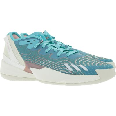adidas D.O.N. Issue 4 Basketball-Schuhe ab Schuh-Größe 50 nachhaltige Donovan Mitchell Style Hallen-Schuhe mit Bounce Sohle HR0718 Türkis/Weiß/Blau - neutral - Size: 51 1/3 adidas D.O.N. Issue 4 Basketball-Schuhe ab Schuh-Größe 50 nachhaltige Donovan Mitchell Style Hallen-Schuhe mit Bounce Sohle HR0718 Türkis/Weiß/Blau - neutral - Size: 51 1/3