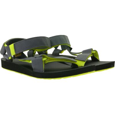 TEVA Original Universal Herren Trekking-Sandale nachhaltige Sommer-Sandale mit EVA-Gummisohle Outdoor-Sandale 1004006 Schwarz/Grau/Lemon-Grün - männlich - Size: 45 1/2 TEVA Original Universal Herren Trekking-Sandale nachhaltige Sommer-Sandale mit EVA-Gummisohle Outdoor-Sandale 1004006 Schwarz/Grau/Lemon-Grün - männlich - Size: 45 1/2