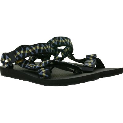 TEVA Original Universal Herren Trekking-Sandale nachhaltige Sommer-Sandale mit EVA-Gummisohle Outdoor-Sandale 1004006 Schwarz/Blau - männlich - Size: 42 TEVA Original Universal Herren Trekking-Sandale nachhaltige Sommer-Sandale mit EVA-Gummisohle Outdoor-Sandale 1004006 Schwarz/Blau - männlich - Size: 42