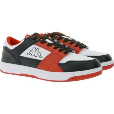 Kappa Logo Rernal 2 Herren Alltags-Sneaker Freizeit-Schuhe Schnür-Schuhe Trainings-Schuhe 341X2DW A00 Schwarz/Rot/Weiß - männlich - Size: 41 Kappa Logo Rernal 2 Herren Alltags-Sneaker Freizeit-Schuhe Schnür-Schuhe Trainings-Schuhe 341X2DW A00 Schwarz/Rot/Weiß - männlich - Size: 41