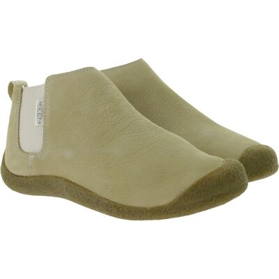 KEEN Mosey Chelsea Damen Stiefelette Echtleder Schlupf-Schuhe mit Wechselfußbett 1026453 Beige - weiblich - Size: 40 KEEN Mosey Chelsea Damen Stiefelette Echtleder Schlupf-Schuhe mit Wechselfußbett 1026453 Beige - weiblich - Size: 40