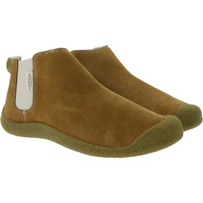KEEN Mosey Chelsea Damen Stiefelette Echtleder Schlupf-Schuhe mit Wechselfußbett 1026826 Braun - weiblich - Size: 40 1/2 KEEN Mosey Chelsea Damen Stiefelette Echtleder Schlupf-Schuhe mit Wechselfußbett 1026826 Braun - weiblich - Size: 40 1/2