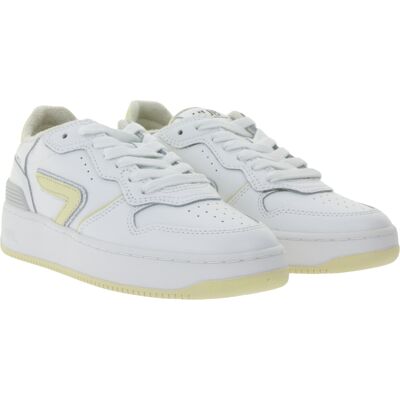 HUB Smash L31 Damen Sneaker mit Terry-Fütterung Echtleder-Schuhe W5008L31-L10-897 Weiß/Beige - weiblich - Size: 36 HUB Smash L31 Damen Sneaker mit Terry-Fütterung Echtleder-Schuhe W5008L31-L10-897 Weiß/Beige - weiblich - Size: 36