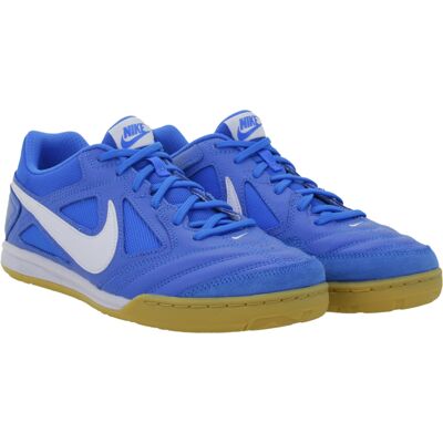 NIKE Gato Herren Low-Top-Sneaker Damen Retro Turnschuhe mit Echtleder Hallen-Schuhe HQ6019 400 Blau - neutral - Size: 37 1/2 NIKE Gato Herren Low-Top-Sneaker Damen Retro Turnschuhe mit Echtleder Hallen-Schuhe HQ6019 400 Blau - neutral - Size: 37 1/2