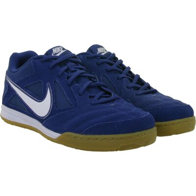 NIKE Gato Low-Top-Sneaker Damen Retro Turnschuhe mit Echtleder Hallen-Schuhe HQ6020 400 Blau - weiblich - Size: 37 1/2 NIKE Gato Low-Top-Sneaker Damen Retro Turnschuhe mit Echtleder Hallen-Schuhe HQ6020 400 Blau - weiblich - Size: 37 1/2