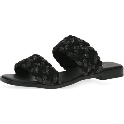 Sportliche CAPRICE Pantoletten Schlupfschuhe für Damen 9-9-27103-20 030 Schwarz - weiblich - Size: 39 Sportliche CAPRICE Pantoletten Schlupfschuhe für Damen 9-9-27103-20 030 Schwarz - weiblich - Size: 39