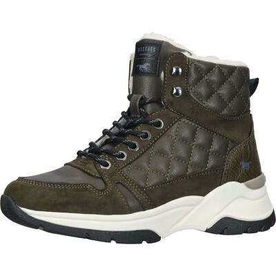 Vielseitige MUSTANG Stiefelette Schnürschuhe für Damen 1438-603-770 Grün - weiblich - Size: 36 Vielseitige MUSTANG Stiefelette Schnürschuhe für Damen 1438-603-770 Grün - weiblich - Size: 36