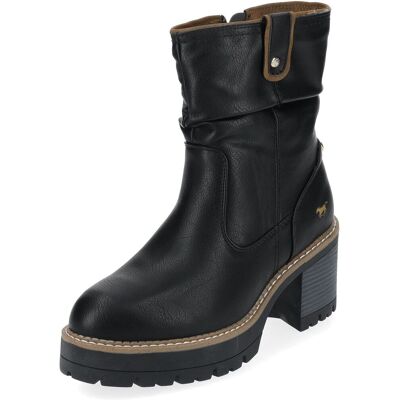 Modische MUSTANG Stiefelette Stiefelette für Damen 1473-601-9 Schwarz - weiblich - Size: 40 Modische MUSTANG Stiefelette Stiefelette für Damen 1473-601-9 Schwarz - weiblich - Size: 40