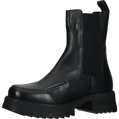 Modische LAZAMANI Stiefelette Schlupfschuhe für Damen 85.397 black Schwarz - weiblich - Size: 41 Modische LAZAMANI Stiefelette Schlupfschuhe für Damen 85.397 black Schwarz - weiblich - Size: 41