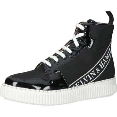 Modische Melvin & Hamilton Sneaker Schnürschuhe für Damen Nuri 14 119587 Baby Soft Patent Schwarz - weiblich - Size: 39 Modische Melvin & Hamilton Sneaker Schnürschuhe für Damen Nuri 14 119587 Baby Soft Patent Schwarz - weiblich - Size: 39