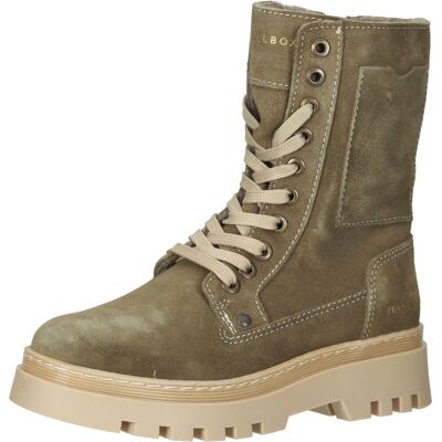 Bequeme BULLBOXER Stiefel Schnürschuhe für Mädchen ALJ500E6C AVOCK Grün - neutral - Size: 31 Bequeme BULLBOXER Stiefel Schnürschuhe für Mädchen ALJ500E6C AVOCK Grün - neutral - Size: 31
