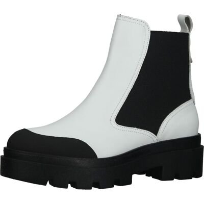 Komfortable FLY London Stiefelette Schlupfschuhe für Damen P144879 001 Weiß - weiblich - Size: 36 Komfortable FLY London Stiefelette Schlupfschuhe für Damen P144879 001 Weiß - weiblich - Size: 36