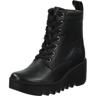 Modische FLY London Stiefelette Schnürschuhe für Damen P501329 011 Schwarz - weiblich - Size: 39 Modische FLY London Stiefelette Schnürschuhe für Damen P501329 011 Schwarz - weiblich - Size: 39