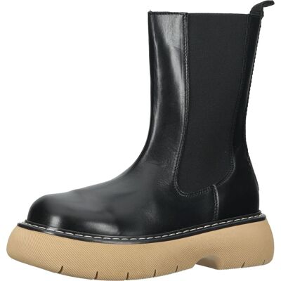 Elegante Steve Madden Stiefelette Schlupfschuhe für Damen Warrior SM11002072-BKG Schwarz - weiblich - Size: 36 Elegante Steve Madden Stiefelette Schlupfschuhe für Damen Warrior SM11002072-BKG Schwarz - weiblich - Size: 36