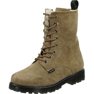Trendige VADO Stiefelette Schnürschuhe für Mädchen 85212-5202 208 Grau - neutral - Size: 33 Trendige VADO Stiefelette Schnürschuhe für Mädchen 85212-5202 208 Grau - neutral - Size: 33