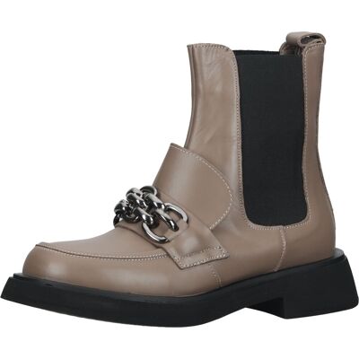 Sportliche LAZAMANI Stiefelette Schlupfschuhe für Damen 68.046 taupe Beige - weiblich - Size: 41 Sportliche LAZAMANI Stiefelette Schlupfschuhe für Damen 68.046 taupe Beige - weiblich - Size: 41