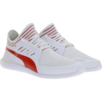 PUMA X Ferrari Sf Evo Cat Mace Unisex Sneaker mit Ferrari-Logo Motorsport-Schuhe 306228 04 Weiß/Schwarz - neutral - Size: 37 PUMA X Ferrari Sf Evo Cat Mace Unisex Sneaker mit Ferrari-Logo Motorsport-Schuhe 306228 04 Weiß/Schwarz - neutral - Size: 37