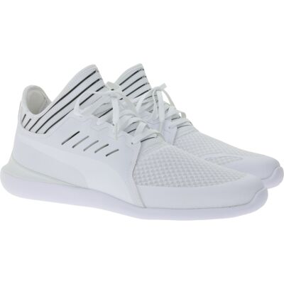 PUMA X Ferrari Sf Evo Cat Mace Unisex Sneaker mit Ferrari-Logo Motorsport-Schuhe 306228 02 Weiß/Schwarz - neutral - Size: 37 1/2 PUMA X Ferrari Sf Evo Cat Mace Unisex Sneaker mit Ferrari-Logo Motorsport-Schuhe 306228 02 Weiß/Schwarz - neutral - Size: 37 1/2