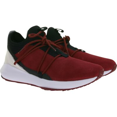 PUMA X Scuderia Ferrari SF Evo Cat II Suede LS Damen oder Herren Sneaker mit Ferrari-Logo Motorsport Leder-Schuhe 306373 02 Bordeaux/Weiß/Schwarz - neutral - Size: 37 PUMA X Scuderia Ferrari SF Evo Cat II Suede LS Damen oder Herren Sneaker mit Ferrari-Logo Motorsport Leder-Schuhe 306373 02 Bordeaux/Weiß/Schwarz - neutral - Size: 37