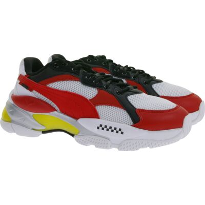 Sportliche PUMA X Scuderia Ferrari Cell Epsilon Damen oder Herren Sneaker mit Cell-Technologie Sport-Schuhe Motorsport-Inspiriert 306512 01 Weiß/Rot/Gelb - neutral - Size: 37 Sportliche PUMA X Scuderia Ferrari Cell Epsilon Damen oder Herren Sneaker mit Cell-Technologie Sport-Schuhe Motorsport-Inspiriert 306512 01 Weiß/Rot/Gelb - neutral - Size: 37