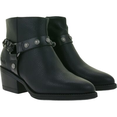 Modische Damen Blowfish Stiefelette gefütterte Winter-Schuhe Boots J1723S 1001 Schwarz - weiblich - Size: 37 Modische Damen Blowfish Stiefelette gefütterte Winter-Schuhe Boots J1723S 1001 Schwarz - weiblich - Size: 37