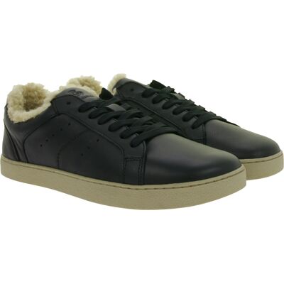 weiche GROUNDIES Barfußschuhe Universe Teddy Damen Low-Top Echtleder Sneaker mit TrueSense Sohle GND-110296-01 Schwarz - weiblich - Size: 37 weiche GROUNDIES Barfußschuhe Universe Teddy Damen Low-Top Echtleder Sneaker mit TrueSense Sohle GND-110296-01 Schwarz - weiblich - Size: 37
