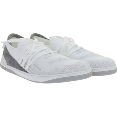 flexible GROUNDIES Barfußschuhe Osaka Damen Low-Top Sneaker mit TrueSense Sohle Schnür-Schuhe GND-180262-02 Weiß - weiblich - Size: 43 flexible GROUNDIES Barfußschuhe Osaka Damen Low-Top Sneaker mit TrueSense Sohle Schnür-Schuhe GND-180262-02 Weiß - weiblich - Size: 43