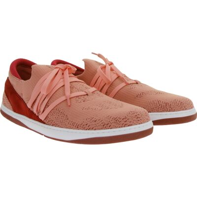 flexible GROUNDIES Barfußschuhe Osaka Damen Low-Top Sneaker mit TrueSense Sohle Schnür-Schuhe GND-180262-08 Rot - weiblich - Size: 36 flexible GROUNDIES Barfußschuhe Osaka Damen Low-Top Sneaker mit TrueSense Sohle Schnür-Schuhe GND-180262-08 Rot - weiblich - Size: 36