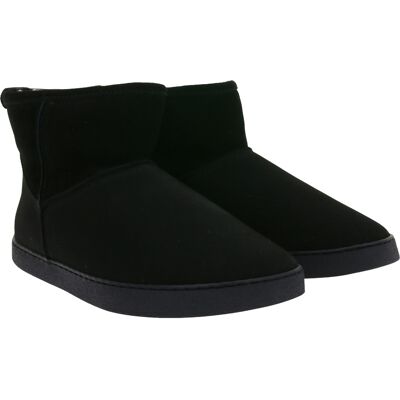 gefütterte GROUNDIES Barfußschuhe Cozy Boot Low Damen Echtleder Stiefelette mit TrueSense Sohle GND-120236-01 Schwarz - weiblich - Size: 36 gefütterte GROUNDIES Barfußschuhe Cozy Boot Low Damen Echtleder Stiefelette mit TrueSense Sohle GND-120236-01 Schwarz - weiblich - Size: 36