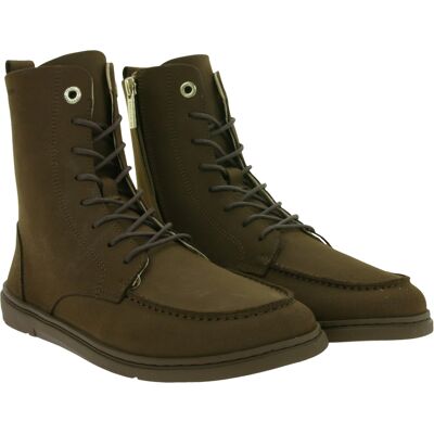 markante GROUNDIES Barfußschuhe Adelaide Damen Echtleder Stiefelette mit TrueSense Sohle GND-110280-34 Braun - weiblich - Size: 36 markante GROUNDIES Barfußschuhe Adelaide Damen Echtleder Stiefelette mit TrueSense Sohle GND-110280-34 Braun - weiblich - Size: 36