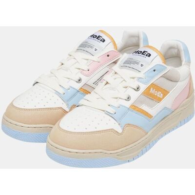 stylische MoEa Unisex Sneaker Weiß/Beige - neutral - Size: 42 stylische MoEa Unisex Sneaker Weiß/Beige - neutral - Size: 42