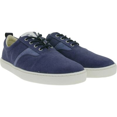 leichte GROUNDIES Barfußschuhe La Paz Damen Low-Top Mesh-Sneaker mit TrueSense Sohle nachhaltige und vegane Schnür-Schuhe GND-130264-07 Dunkelblau - weiblich - Size: 38 leichte GROUNDIES Barfußschuhe La Paz Damen Low-Top Mesh-Sneaker mit TrueSense Sohle nachhaltige und vegane Schnür-Schuhe GND-130264-07 Dunkelblau - weiblich - Size: 38