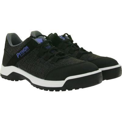 PYTHON Fresh 3.0 Coolingtong Herren Sicherheits-Schuhe kühlende Arbeits-Schuhe mit Echtleder und Memory-Foam Schutzklasse S1P PS5302 Schwarz/Grau - männlich - Size: 43 PYTHON Fresh 3.0 Coolingtong Herren Sicherheits-Schuhe kühlende Arbeits-Schuhe mit Echtleder und Memory-Foam Schutzklasse S1P PS5302 Schwarz/Grau - männlich - Size: 43
