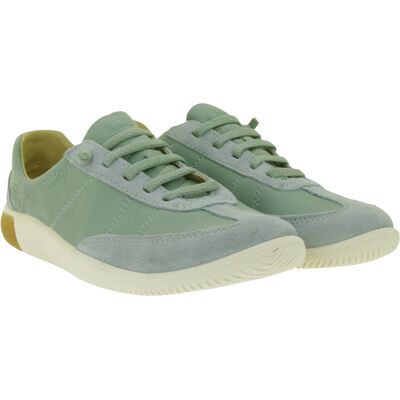Leichte KEEN KNX T-Toe Damen Sneaker Leder Freizeitschuhe Trainingsschuh mit elastischer Schnürung 1031233 Eisgrün/Birke - weiblich - Size: 39 Leichte KEEN KNX T-Toe Damen Sneaker Leder Freizeitschuhe Trainingsschuh mit elastischer Schnürung 1031233 Eisgrün/Birke - weiblich - Size: 39