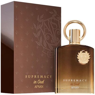 AFNAN Supremacy in Oud Herren Eau de Parfum mit kostbarem Oud im Mittelpunkt Körper-Duft Parfüm 100ml Braun - männlich - Size: One-Size AFNAN Supremacy in Oud Herren Eau de Parfum mit kostbarem Oud im Mittelpunkt Körper-Duft Parfüm 100ml Braun - männlich - Size: One-Size