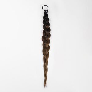 Rapunzel® Haarverlängerung Extensions Easy Braid Extensions C1.2/5.0 Deep Brown ColorMelt 55 cm