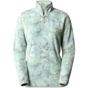 The North Face Women's Glacier 100 1/4 Zip S Lime